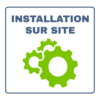 Logo installation sur site