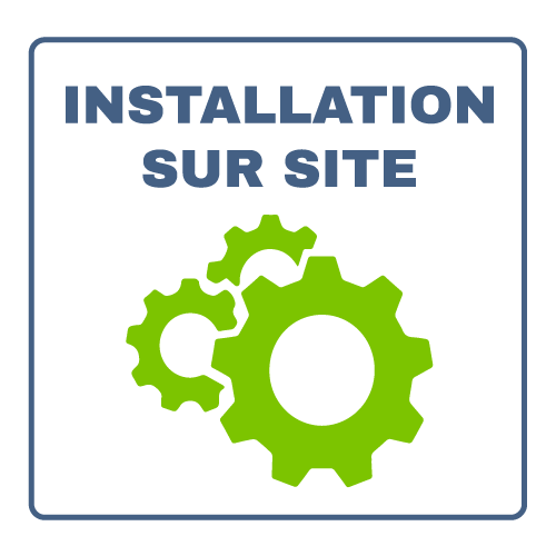 Logo installation sur site
