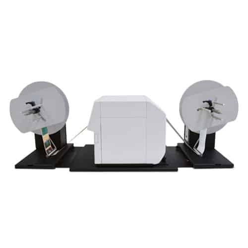 Dérouleur et enrouleur pour imprimante d'étiquettes Epson C4000e